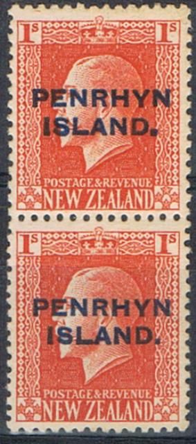 Image of Cook Islands-Penrhyn SG 27b LMM British Commonwealth Stamp